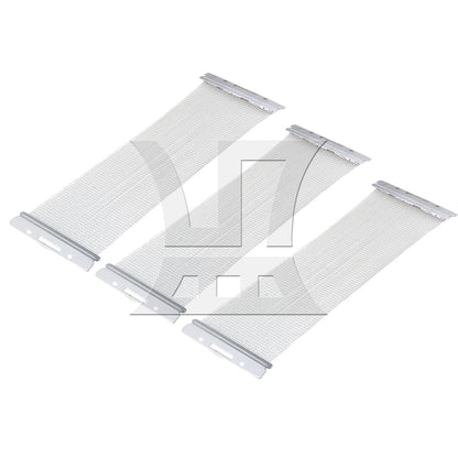 BQLZR Snare Spring, 40 Silk, Silver, 14 Inches, Suitable For Drummers