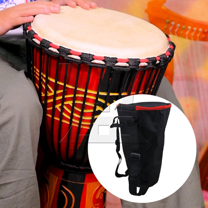 BQLZR 2PCS 12 inch black African drum
