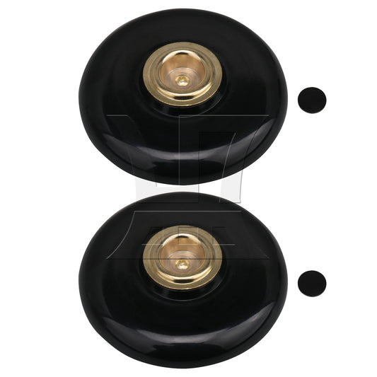 BQLZR 2PCS large lifting plastic anti slip pad