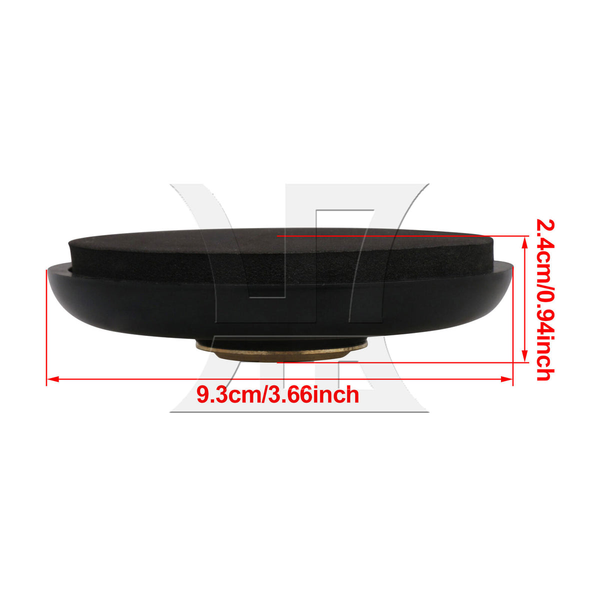 BQLZR 2PCS large lifting plastic anti slip pad