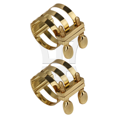 BQLZR 40x25x25mm Alto Saxophone Mouthpiece Ligature Suitable for Wooden Mouthpieces