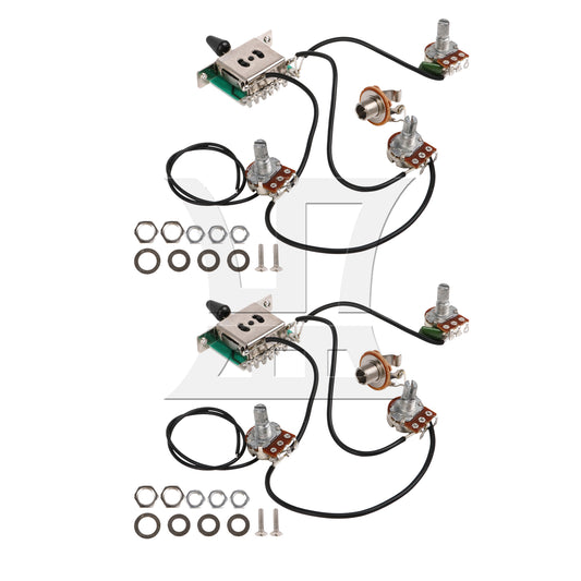 BQLZR 2 sets of electric guitar 3-section switch circuit