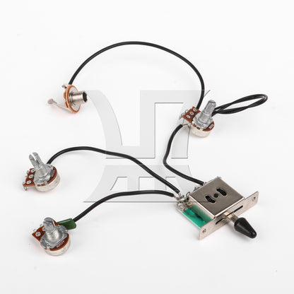 BQLZR 2 sets of electric guitar 3-section switch circuit