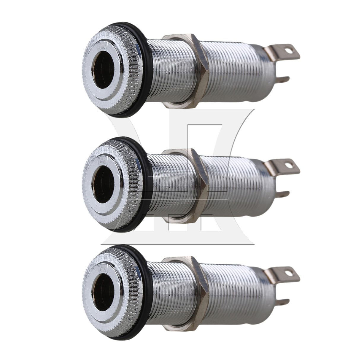 BQLZR Nickel Plated Guitar Mount Output Jack Nickel Color for Bassist Instrument Maintenance
