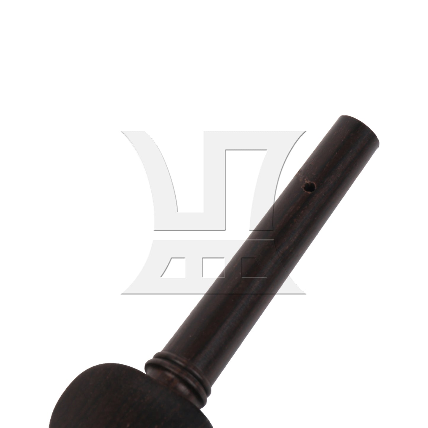 BQLZR 10pcs Ebony Violin Tuning Peg and Endpin 4/4 Brown for Handmade Piano Workshops