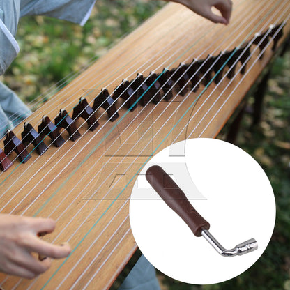 BQLZR 2PCS Wooden Guzheng Tuning Wrench