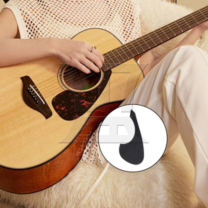 BQLZR 2 Pieces Black Plastic Bird Shape Pickguard Replacement Parts for Repair Part