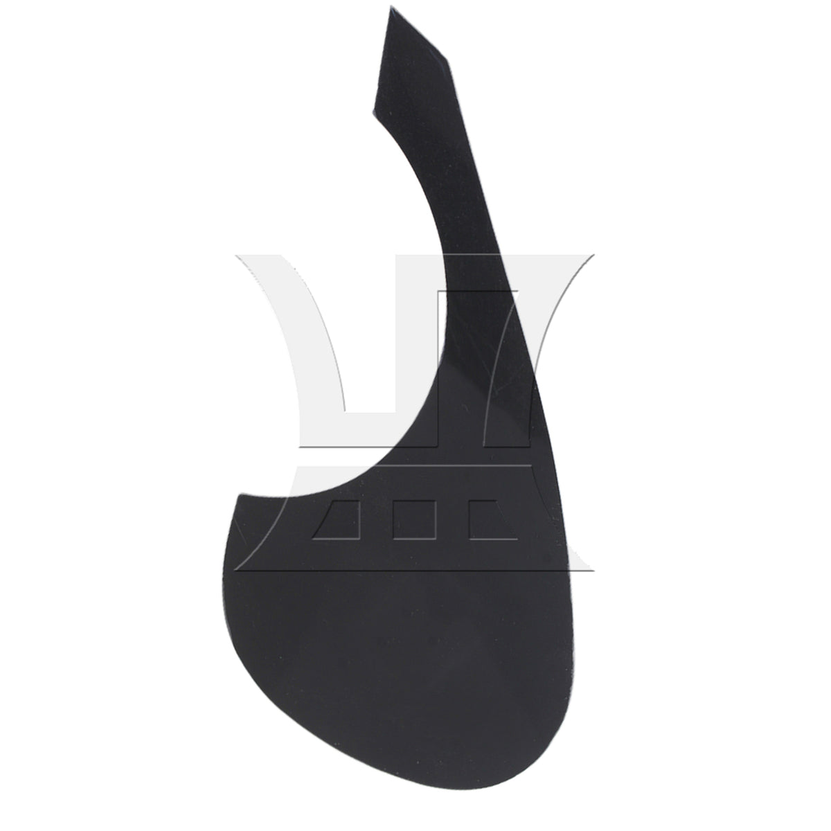 BQLZR 2 Pieces Black Plastic Bird Shape Pickguard Replacement Parts for Repair Part