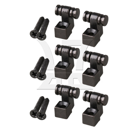 BQLZR Guitar Replacement Parts Kit with 1.65inch Jack Socket String Trees Neck Plate