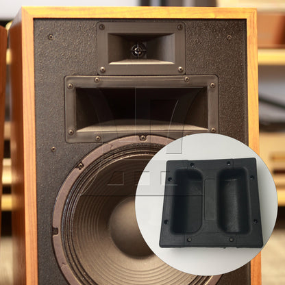 BQLZR  Black Guitar Amplifier Speaker Embedded Handle with 48pcs Screws for Second-Hand Speaker Refurbishment