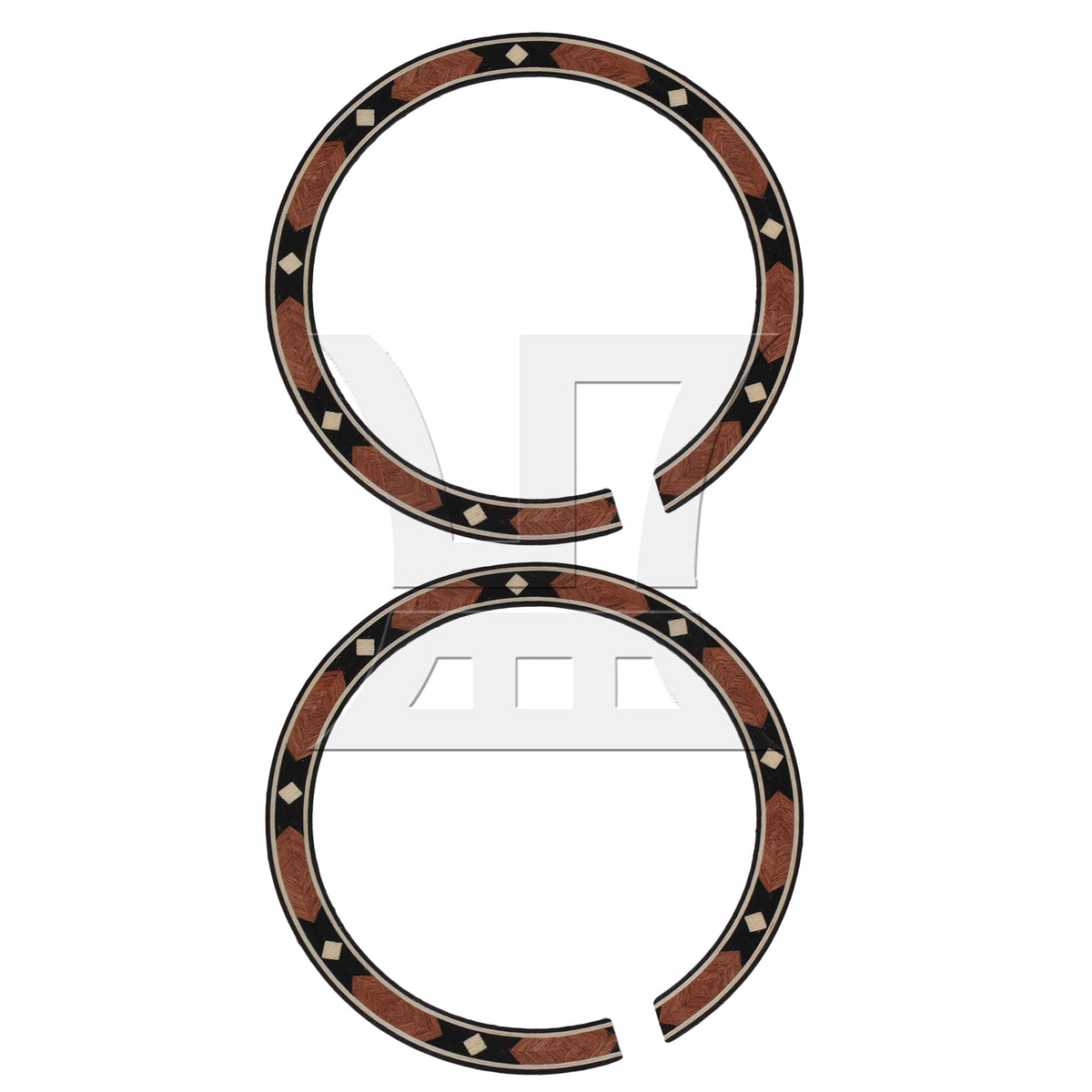 BQLZR Acoustic Guitar Rosewood Rosette B-104 for Music Schools Teaching and Training