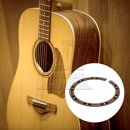 BQLZR Acoustic Guitar Rosewood Rosette B-104 for Music Schools Teaching and Training