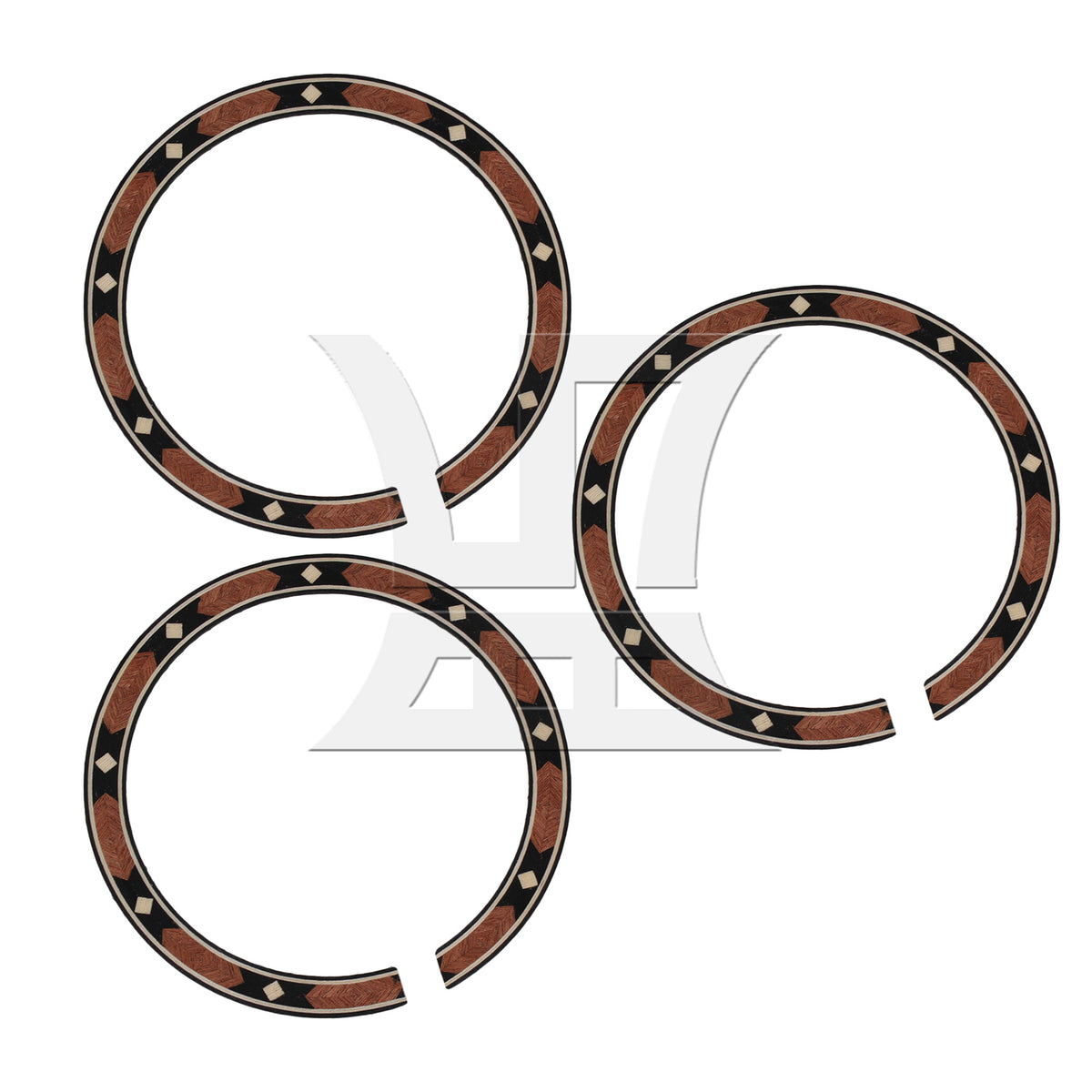 BQLZR Acoustic Guitar Rosewood Rosette B-104 for Music Schools Teaching and Training