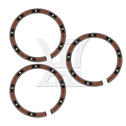 BQLZR Acoustic Guitar Rosewood Rosette B-104 for Music Schools Teaching and Training