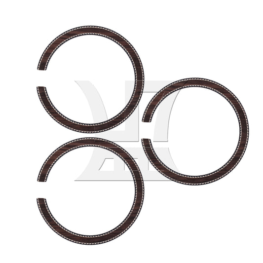 BQLZR 3pcs Folk Guitar Rosewood Rosette B23 for Old Guitar Accessories