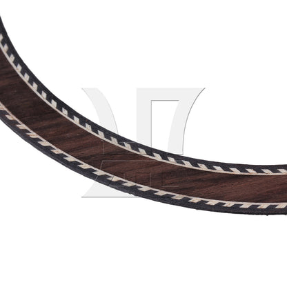 BQLZR 3pcs Folk Guitar Rosewood Rosette B23 for Old Guitar Accessories