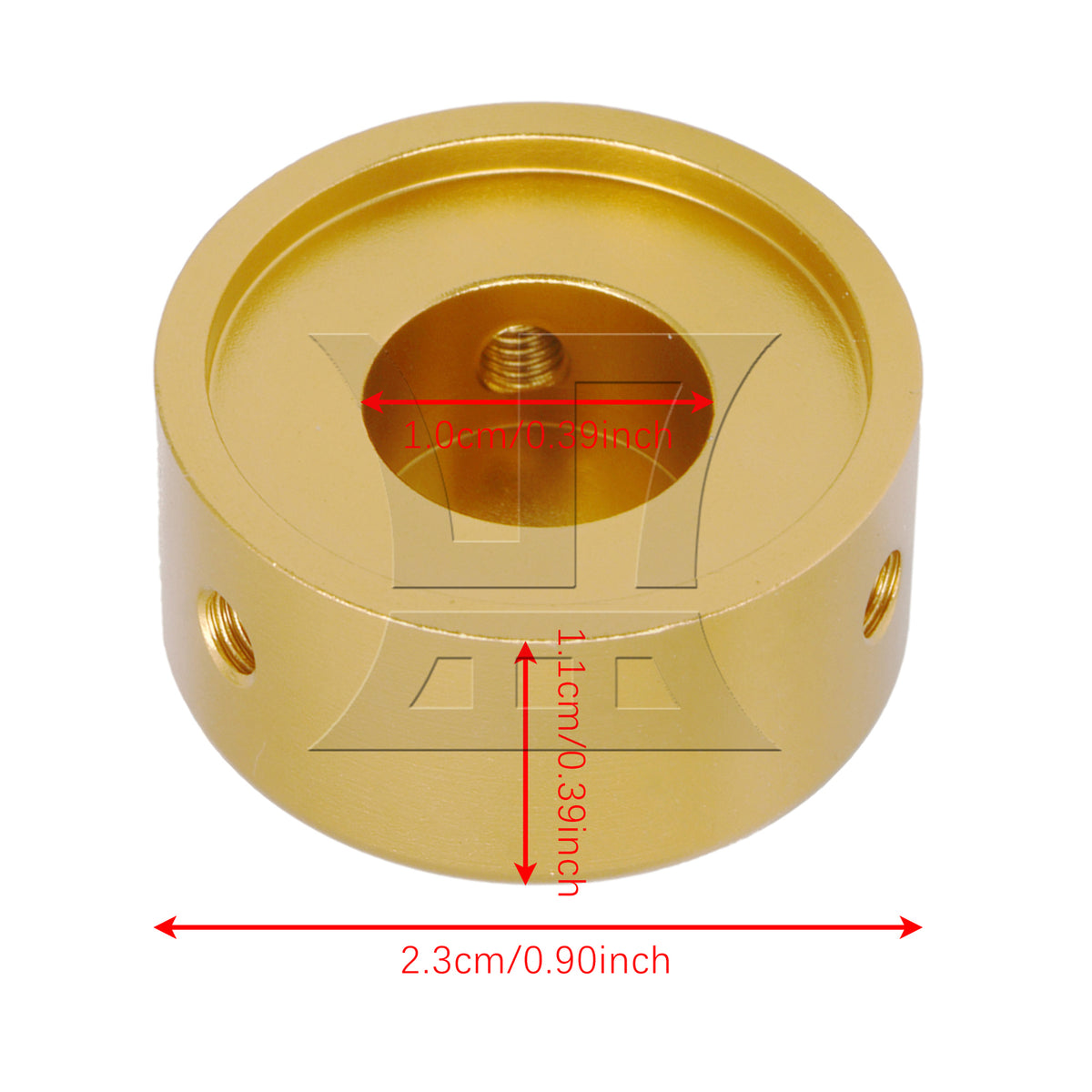 BQLZR Golden Guitar Effects Accessories Stomp Switch Pedal Box Foot Metal Aluminium Alloy Material