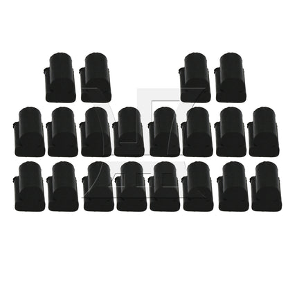 BQLZR 20pcs Horn Rubber Pad Noise Valve Replacement for Less Noise 6.5x6.5mm