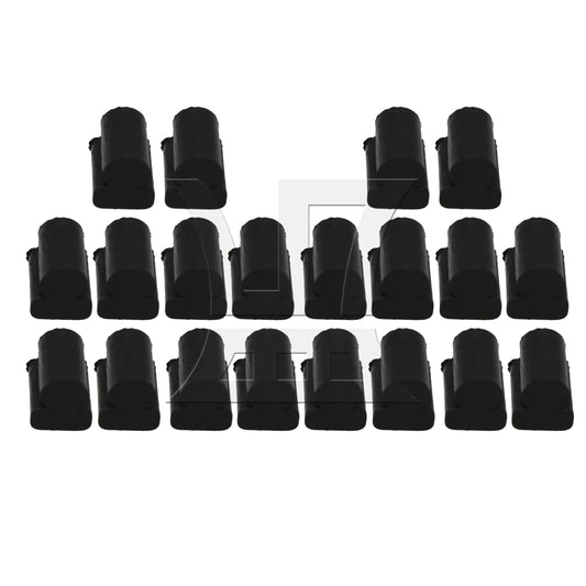 BQLZR 20pcs Horn Rubber Pad Noise Valve Replacement for Less Noise 6.5x6.5mm