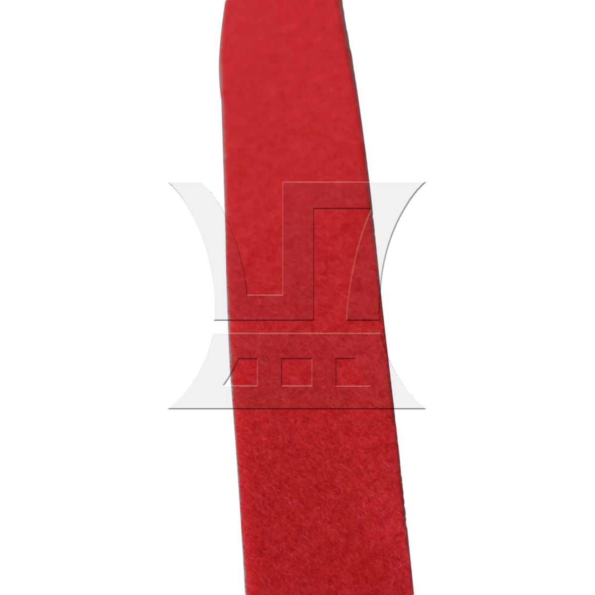 BQLZR 3pcs Piano Tuning Temperament Strip 130x1.9cm Red Plastic Repair Parts