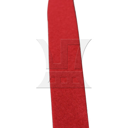 BQLZR 3pcs Piano Tuning Temperament Strip 130x1.9cm Red Plastic Repair Parts