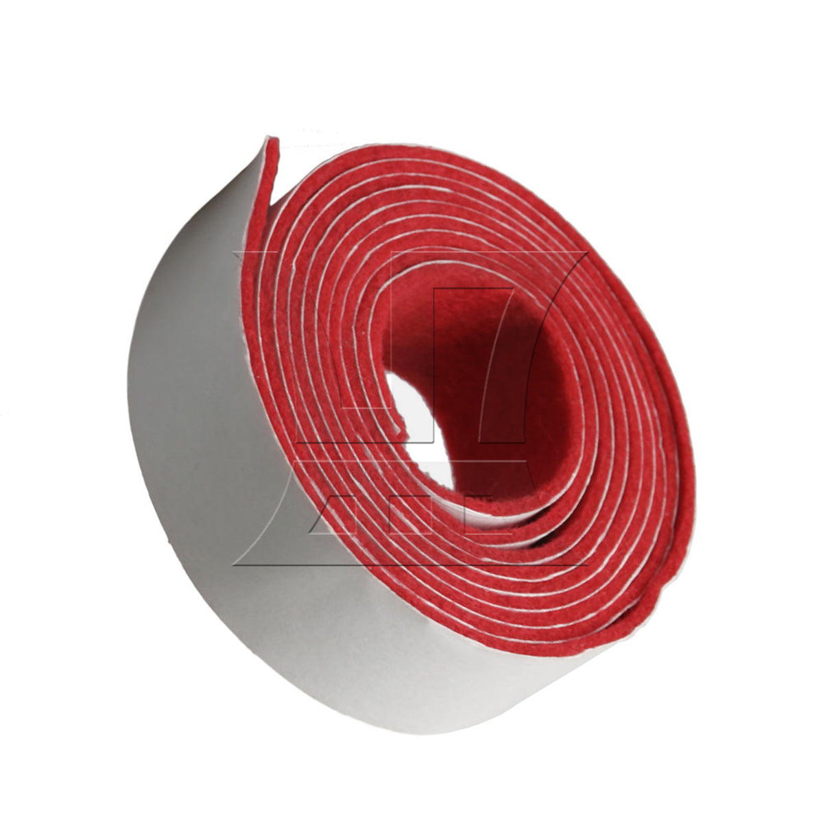 BQLZR 3pcs Piano Tuning Temperament Strip 130x1.9cm Red Plastic Repair Parts