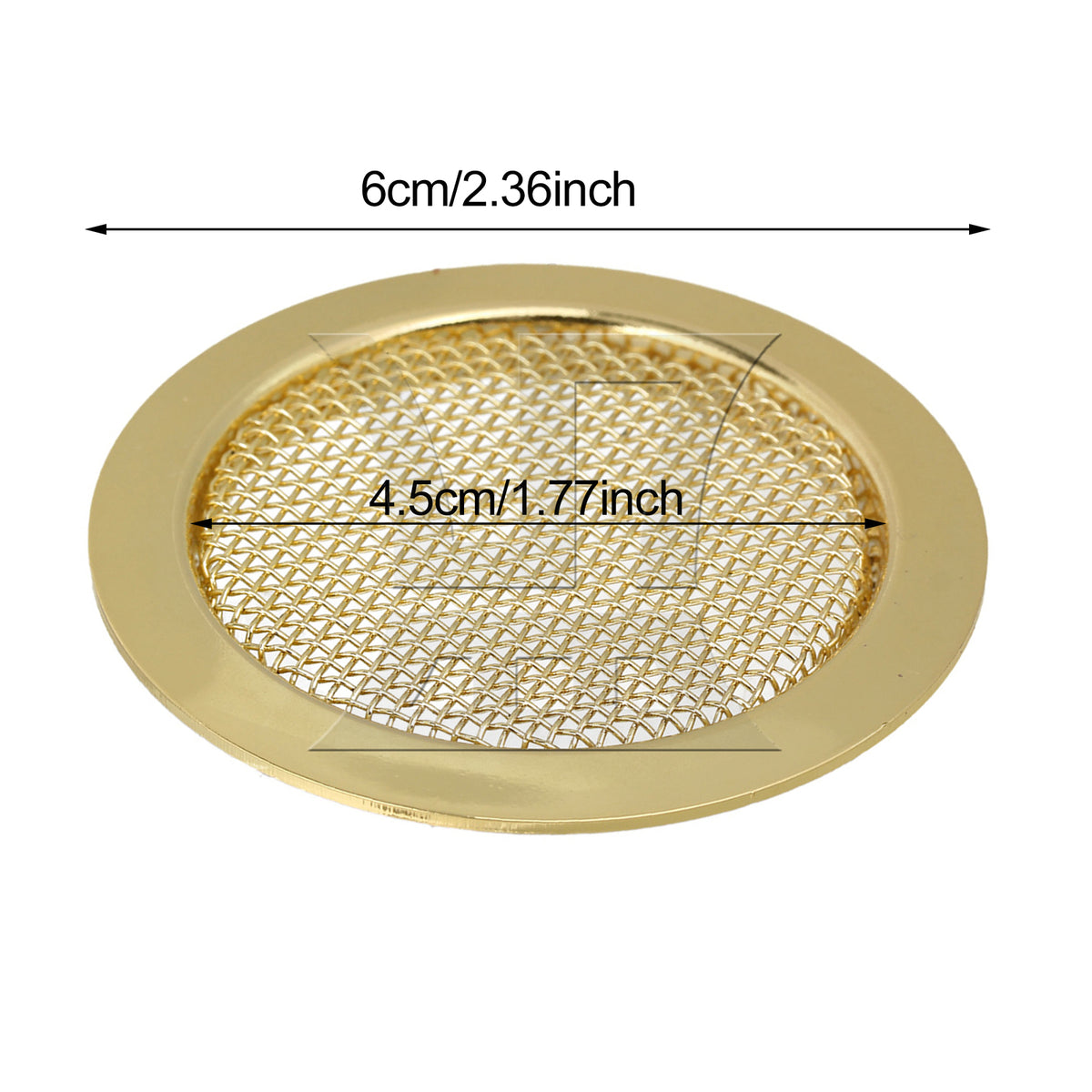 BQLZR 2PCS Golden Six string Duo Bao Qin Sound Hole Cover