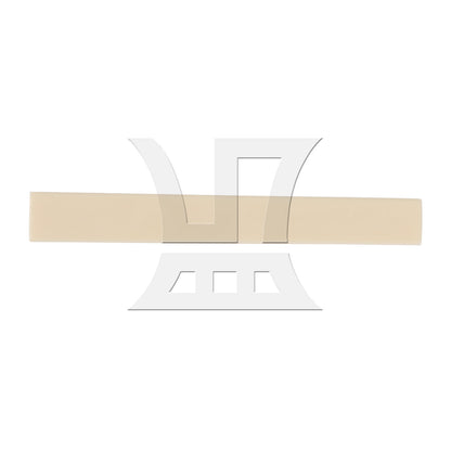 BQLZR ABS Classical Guitar Upper and Lower Nut and Saddle 5.2x0.6x0.9cm 8x0.3x1cm Beige for Guitar Feel Optimization