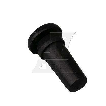 BQLZR Violin Tuning Peg and End Pin 1/16 Black 4.7x1.5cm for Violin Diy Modification