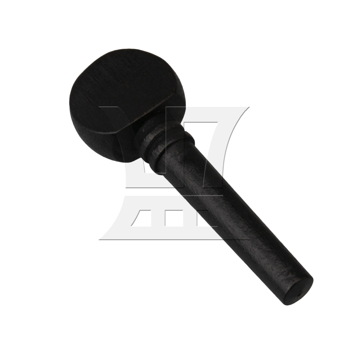 BQLZR Violin Tuning Peg and End Pin 1/16 Black 4.7x1.5cm for Violin Diy Modification