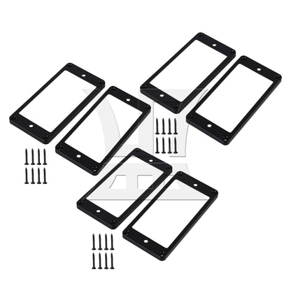 BQLZR Black Arc-shaped Bottom Pickup Mounting Ring Frames