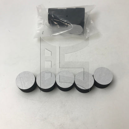 BQLZR 10pcs Sponge Electronic Drum Piezo Trigger Cone 3.6x2cm Black for Refurbishment of Second-Hand Electronic Drums