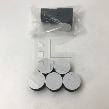 BQLZR 10pcs Sponge Electronic Drum Piezo Trigger Cone 3.6x2cm Black for Refurbishment of Second-Hand Electronic Drums