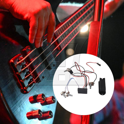 BQLZR 2 Set Band Bass Pickup Preamp Circuit Pure and Powerful
