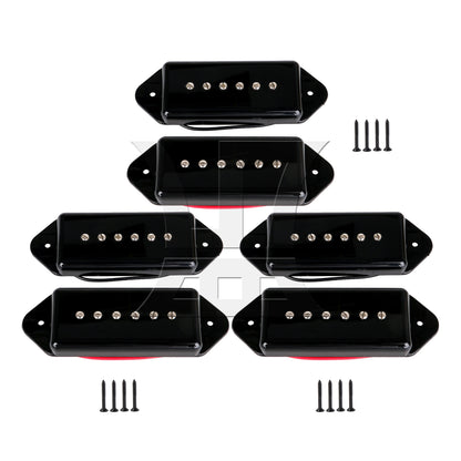 BQLZR DP90-BK Magnetic Guitar Pickup Silver for Band Rehearsals
