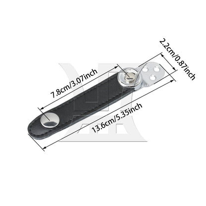 BQLZR  2 sets of 7.8cm accordion bellows straps with metal ends