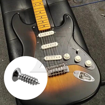 BQLZR Black Plastic Humbucker Pickup Mounting Frames for Electric Guitar