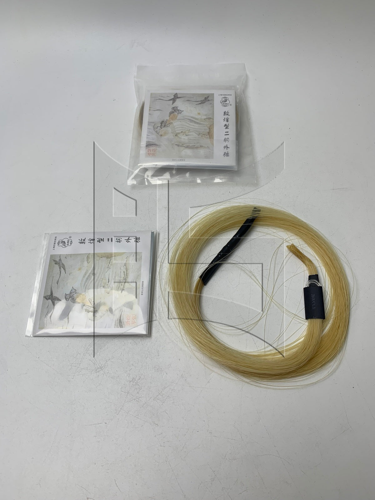 BQLZR 2pcs Erhu Bow Hair for Violin Cello