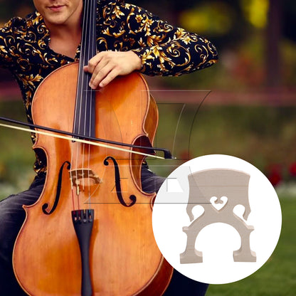BQLZR Cello Bridge 4/4 Musical Instrument Accessories