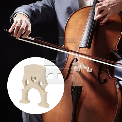 BQLZR Cello Bridge 4/4 Musical Instrument Accessories