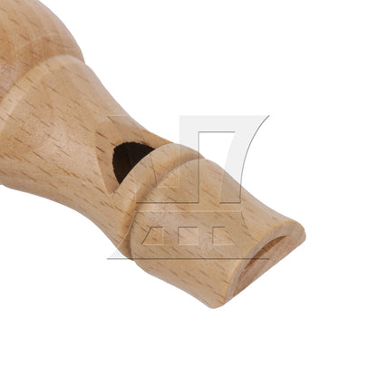 BQLZR 2pcs Orff Early Training Teaching Aids Wooden Bird Caller Whistle Chirping Long Type for Training Tools