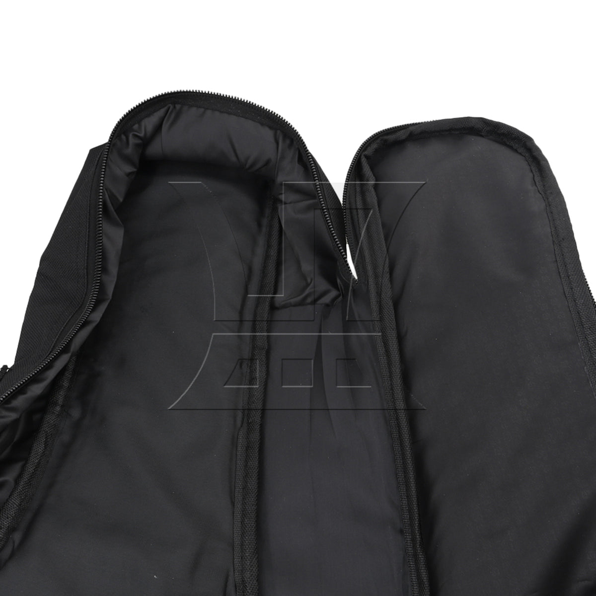 BQLZR 2pcs 23 Inch Foam Padded Ukulele Gig Bag Black Fashionable and Simple