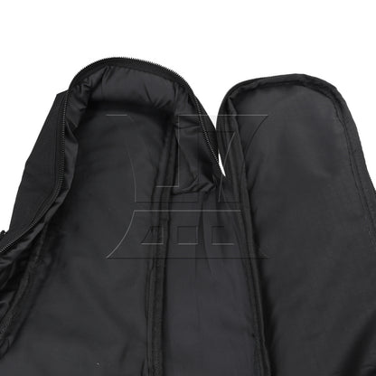 BQLZR 2pcs 23 Inch Foam Padded Ukulele Gig Bag Black Fashionable and Simple