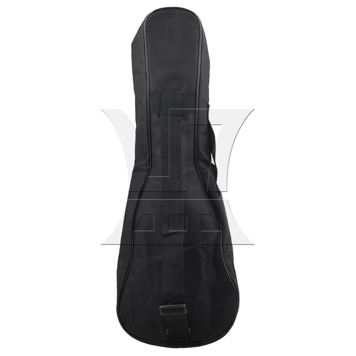 BQLZR 2pcs 23 Inch Foam Padded Ukulele Gig Bag Black Fashionable and Simple