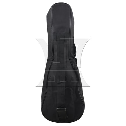 BQLZR 2pcs 23 Inch Foam Padded Ukulele Gig Bag Black Fashionable and Simple