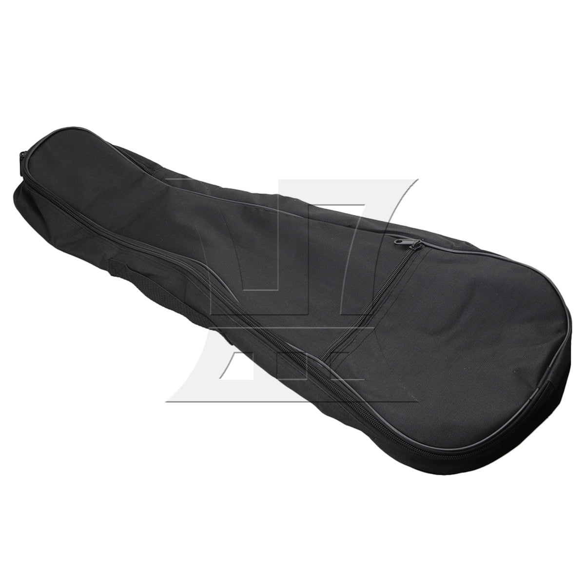 BQLZR 2pcs 23 Inch Foam Padded Ukulele Gig Bag Black Fashionable and Simple
