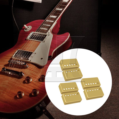 BQLZR 3 sets of gold guitar metal pickup housings