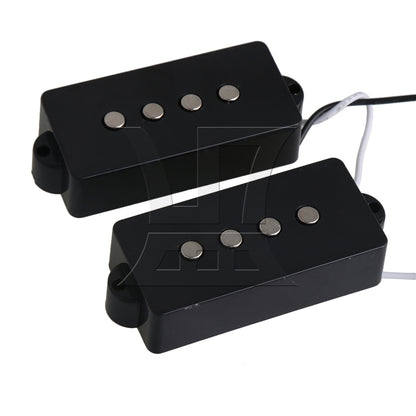 BQLZR 2 sets of guitar bass amplifier circuit+JB/PB pickup combination black