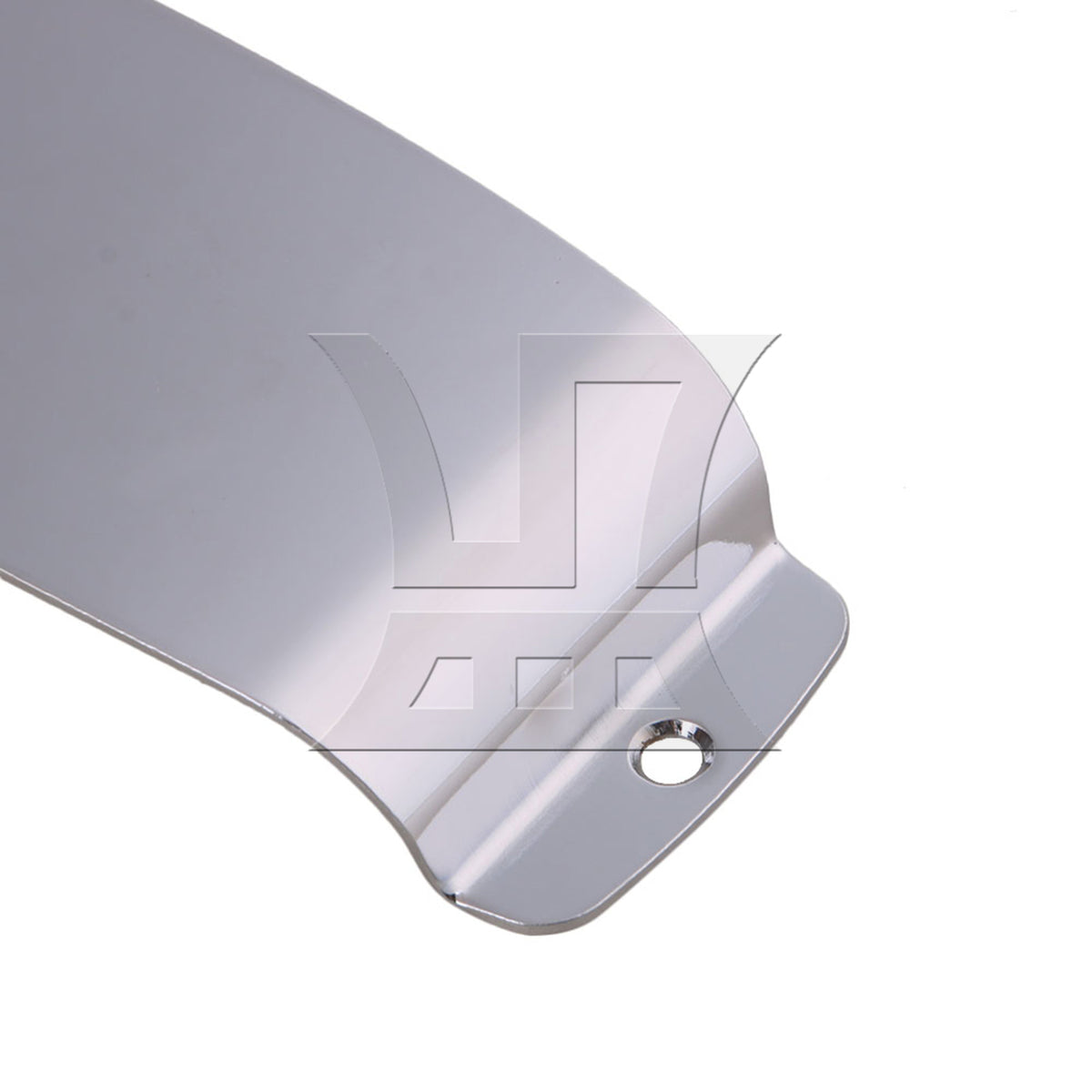 BQLZR 2 Sets Zinc Alloy Bass Electric Guitar Bridge Pickup Cover for Second Hand Bass Guitar Refurbishment