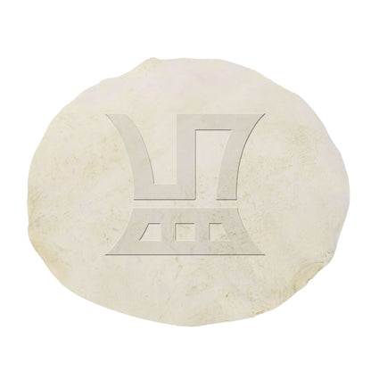 BQLZR 1 Set Of 2 Pieces African Drum Heads 17.72 Inches Beige, Very Thick, With Rotating Punch Pliers 0.2-0.45cm